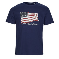 Υφασμάτινα Άνδρας T-shirt με κοντά μανίκια Polo Ralph Lauren K223SS03-SSCNCLSM1-SHORT SLEEVE-T-SHIRT Marine / Newport / Navy