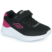 Παπούτσια Κορίτσι Χαμηλά Sneakers Umbro UM NATEO VLC Black / Ροζ