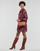 Υφασμάτινα Γυναίκα Κοντά Φορέματα Liu Jo WF2317 Bordeaux / Ροζ