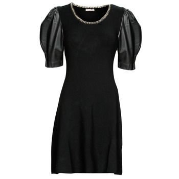 Υφασμάτινα Γυναίκα Κοντά Φορέματα Liu Jo WF2283 Black