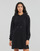 Υφασμάτινα Γυναίκα Κοντά Φορέματα Pieces PCCHILLI LS SWEAT DRESS Black