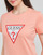 Υφασμάτινα Γυναίκα T-shirt με κοντά μανίκια Guess SS CN ORIGINAL TEE Ροζ