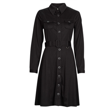 Υφασμάτινα Γυναίκα Κοντά Φορέματα Guess JEANNE DRESS Black