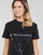 Υφασμάτινα Γυναίκα T-shirt με κοντά μανίκια Guess ADELE Black