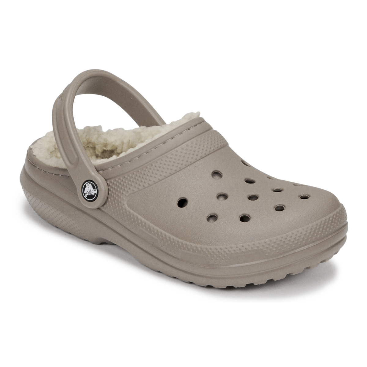 Παπούτσια Σαμπό Crocs CLASSIC LINED CLOG Beige