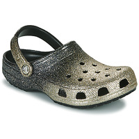 Παπούτσια Γυναίκα Σαμπό Crocs CLASSIC OMBRE GLITTER CLOG Black / Gold