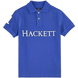 Υφασμάτινα Αγόρι T-shirt με κοντά μανίκια Hackett  Μπλέ