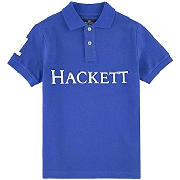 Υφασμάτινα Αγόρι T-shirt με κοντά μανίκια Hackett  Μπλέ