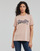 Υφασμάτινα Γυναίκα T-shirt με κοντά μανίκια Superdry VINTAGE LOGO BOROUGH TEE Ροζ / Dust