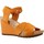 Παπούτσια Γυναίκα Σανδάλια / Πέδιλα Clarks FLEX SUN Orange
