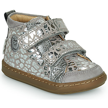 Παπούτσια Κορίτσι Ψηλά Sneakers Shoo Pom BOUBA NEW SCRATCH Silver / Grey