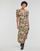 Υφασμάτινα Γυναίκα Μακριά Φορέματα Only ONLAVRIL FR 2/4 SLIT CALF DRESS Multicolour