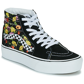 Παπούτσια Γυναίκα Ψηλά Sneakers Vans SK8-HI PLATFORM 2.0 Black / Multicoloured 
