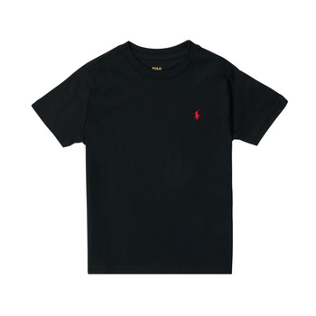 Υφασμάτινα Παιδί T-shirt με κοντά μανίκια Polo Ralph Lauren LILLOW Black