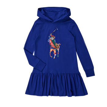 Υφασμάτινα Κορίτσι Κοντά Φορέματα Polo Ralph Lauren 313869572002 Marine