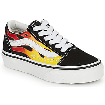 Παπούτσια Αγόρι Χαμηλά Sneakers Vans UY Old Skool Black / Yellow / Red