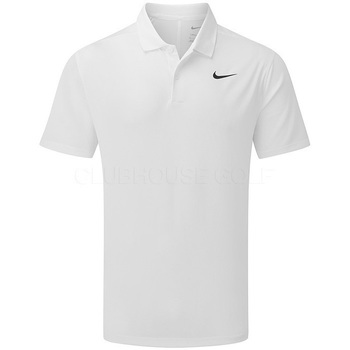 Υφασμάτινα Άνδρας Αμάνικα / T-shirts χωρίς μανίκια Nike Dri-FIT Victory Golf Polo Άσπρο