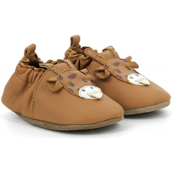 Παπούτσια Παιδί Σοσονάκια μωρού Robeez Cute Girafon Brown