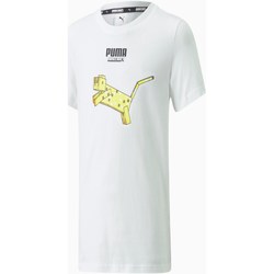 Υφασμάτινα Αγόρι T-shirt με κοντά μανίκια Puma 533435 Άσπρο