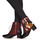 Παπούτσια Γυναίκα Μποτίνια Irregular Choice THICKET CHUMS Black / Red