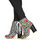 Παπούτσια Γυναίκα Μποτίνια Irregular Choice FRUITY PICNIC Black / Άσπρο