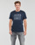 Υφασμάτινα Άνδρας T-shirt με κοντά μανίκια Jack & Jones JJXILO TEE SS CREW NECK Marine