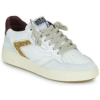 Παπούτσια Γυναίκα Χαμηλά Sneakers Semerdjian MALICA Άσπρο / Grey / Gold