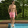 Υφασμάτινα Άνδρας Μαγιώ / shorts για την παραλία Impetus 1952J31 M42 Ροζ