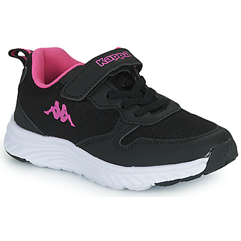 Παπούτσια Κορίτσι Χαμηλά Sneakers Kappa DELVIS EV Black / Ροζ