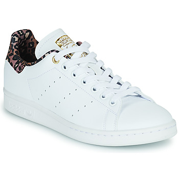 Παπούτσια Γυναίκα Χαμηλά Sneakers adidas Originals STAN SMITH W Άσπρο / Leopard