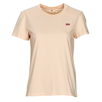 Υφασμάτινα Γυναίκα T-shirt με κοντά μανίκια Levi's PERFECT TEE Peach / Ωχρα 