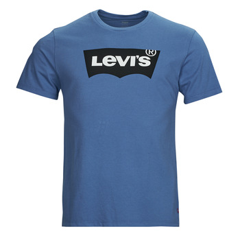Υφασμάτινα Άνδρας T-shirt με κοντά μανίκια Levi's GRAPHIC CREWNECK TEE Sunset / Mπλε