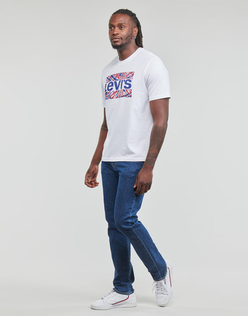 Levi's SS RELAXED FIT TEE Tie dye  / Sw / Ασπρό