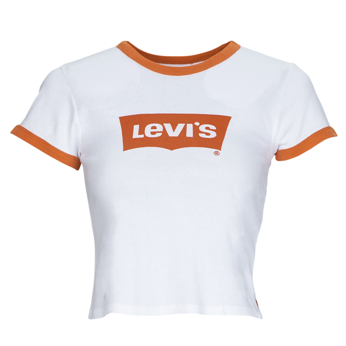 Levis  T-shirt με κοντά μανίκια Levis GRAPHIC RINGER MINI TEE