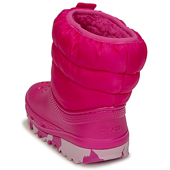 Crocs Classic Neo Puff Boot T Ροζ
