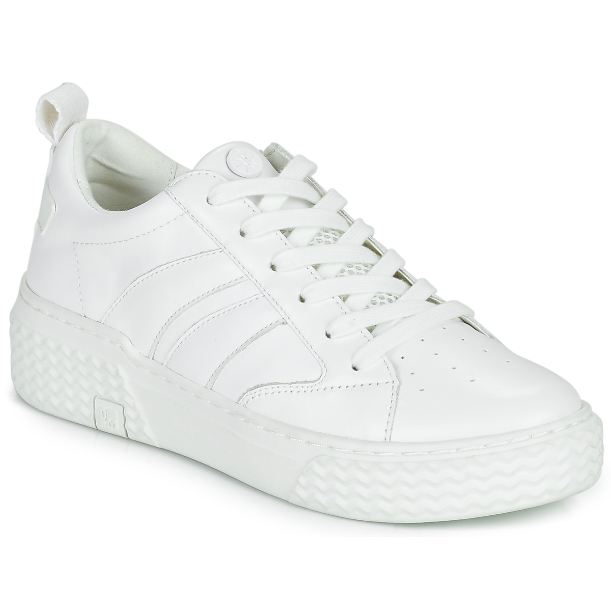 Ψηλά Sneakers Palladium EGO 03 LEA~WHITE/WHITE~M Δέρμα