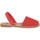 Παπούτσια Γυναίκα Σανδάλια / Πέδιλα Rio Menorca RIA MENORCA ROJO NABUCK Red