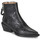 Παπούτσια Γυναίκα Μπότες Freelance CALAMITY 4 WEST DOUBLE ZIP BOOT Black