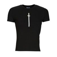 Υφασμάτινα Γυναίκα T-shirt με κοντά μανίκια Diesel T-VAZY Black