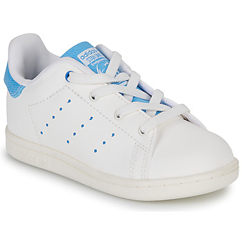 Παπούτσια Παιδί Χαμηλά Sneakers adidas Originals STAN SMITH I Άσπρο / Μπλέ
