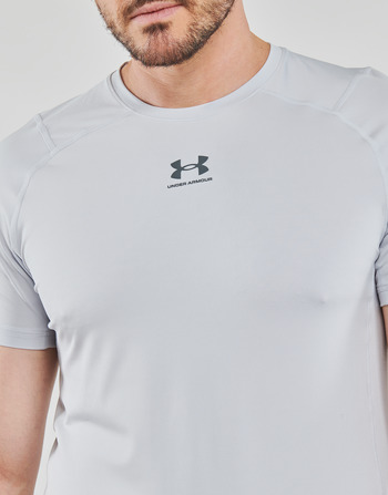 Under Armour UA HG Armour Nov Fitted SS Halo / Γκρι / Pitch / Γκρι