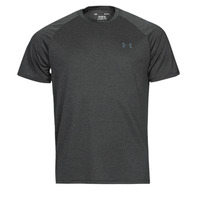 Υφασμάτινα Άνδρας T-shirt με κοντά μανίκια Under Armour UA Tech 2.0 SS Tee Novelty Μαυρο / Pitch / Γκρι