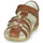 Παπούτσια Κορίτσι Σανδάλια / Πέδιλα Kickers BIGKRO Camel / Gold