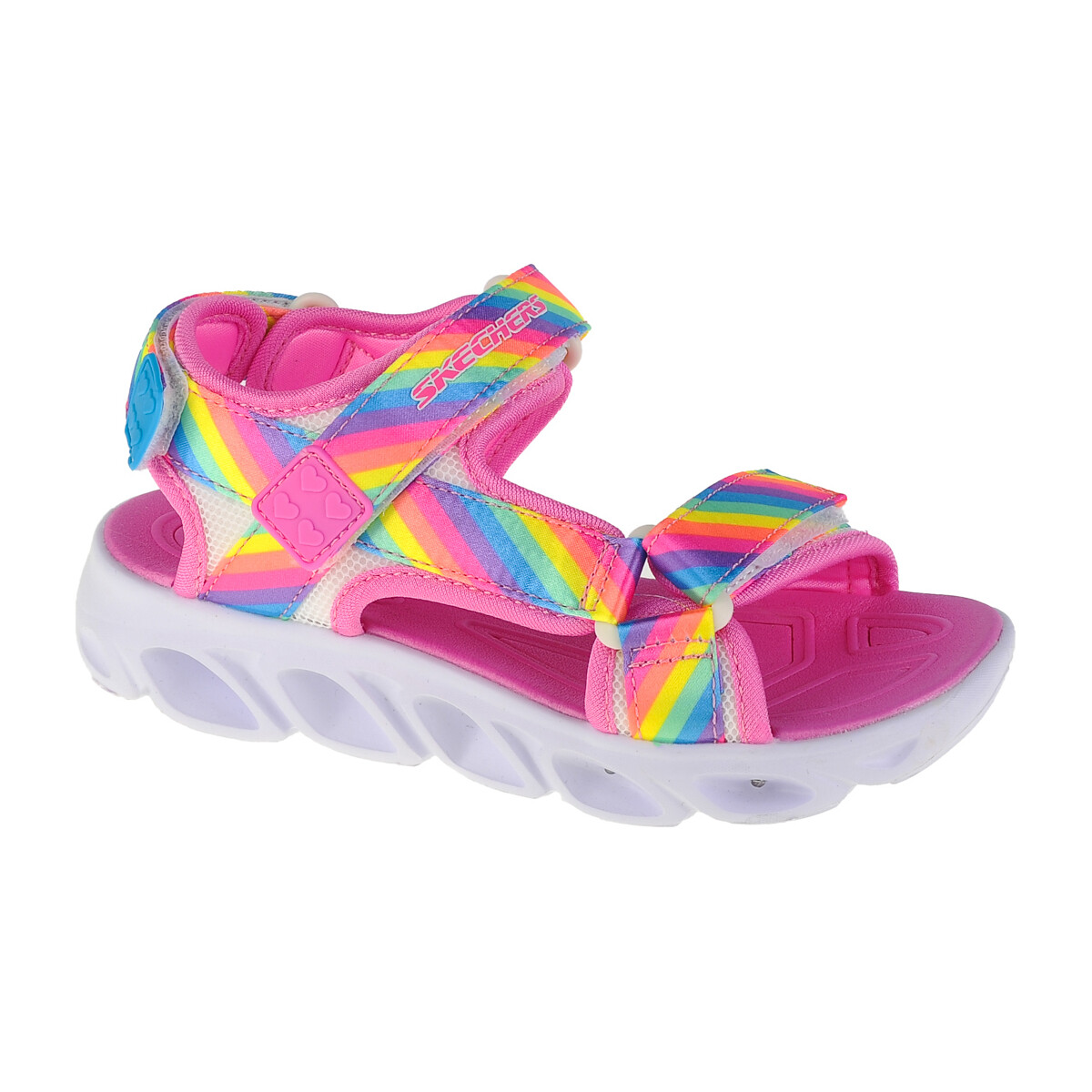 Παπούτσια Κορίτσι Σπορ σανδάλια Skechers Hypno Splash-Rainbow Lights Multicolour
