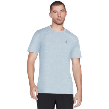 Υφασμάτινα Άνδρας T-shirt με κοντά μανίκια Skechers On the Road Tee Μπλέ
