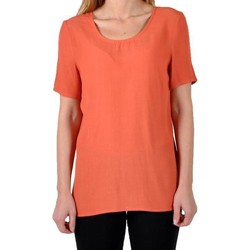 Υφασμάτινα Γυναίκα T-shirt με κοντά μανίκια Good Look 16136 Orange
