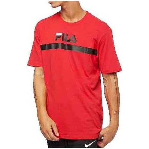 Υφασμάτινα Άνδρας T-shirts & Μπλούζες Fila ANATOLI TEE Red