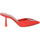 Παπούτσια Γυναίκα Σανδάλια / Πέδιλα Steve Madden RED LUXE CITY SATIN Red