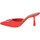 Παπούτσια Γυναίκα Σανδάλια / Πέδιλα Steve Madden RED LUXE CITY SATIN Red