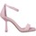 Παπούτσια Γυναίκα Σανδάλια / Πέδιλα Elvio Zanon 3601 Cuir Femme Glicine Violet